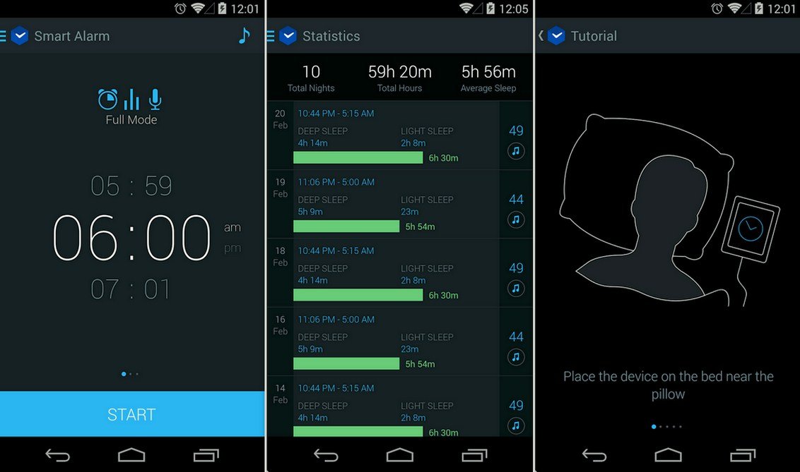 Smart Alarm Clock - Умный будильник на андроид бесплатно