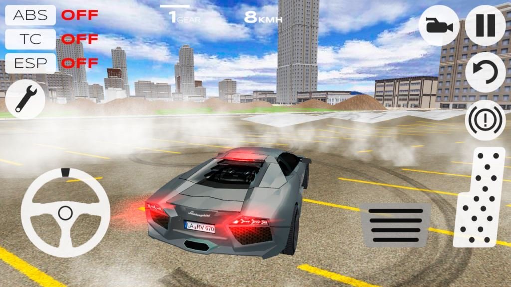 Скачать Extreme Car Driving Simulator на андроид [Мод]
