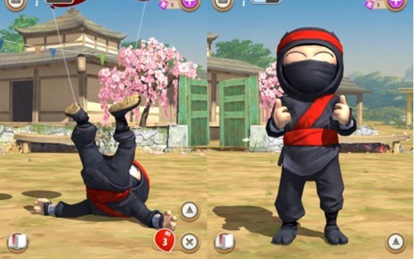 Неуклюжий ниндзя Clumsy Ninja скачать на андроид